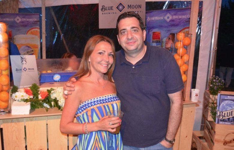 Jenn Farrell and Adam Viento