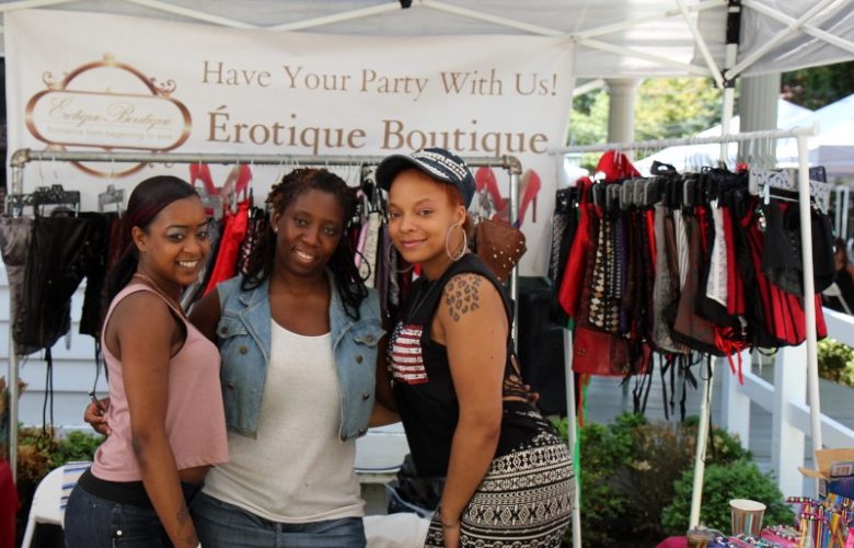 Chantay, Tamika and Whitney from the Erotique Boutique