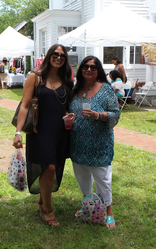 Lana and Linda Donnelly enjoying a mother/daughter day at Shecky's Girls Day Out.