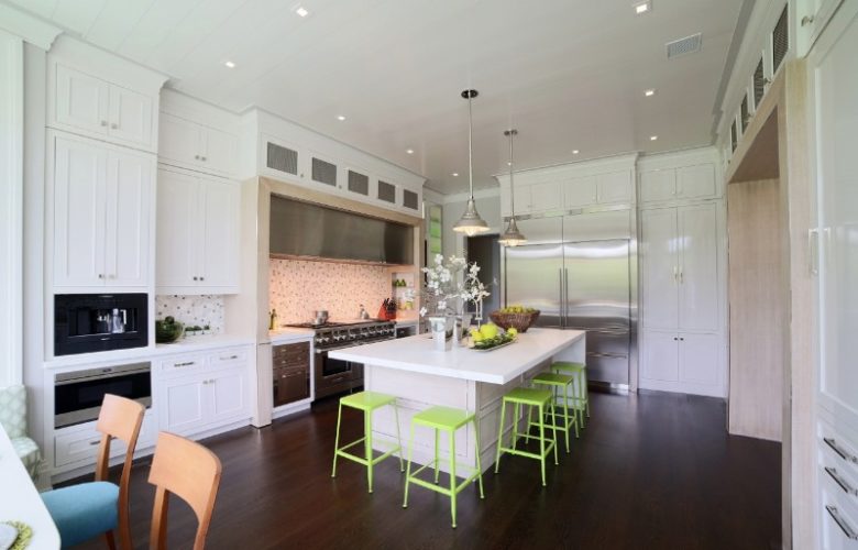 The kitchen by Gary Ciuffo and Ciuffo Cabinetry.