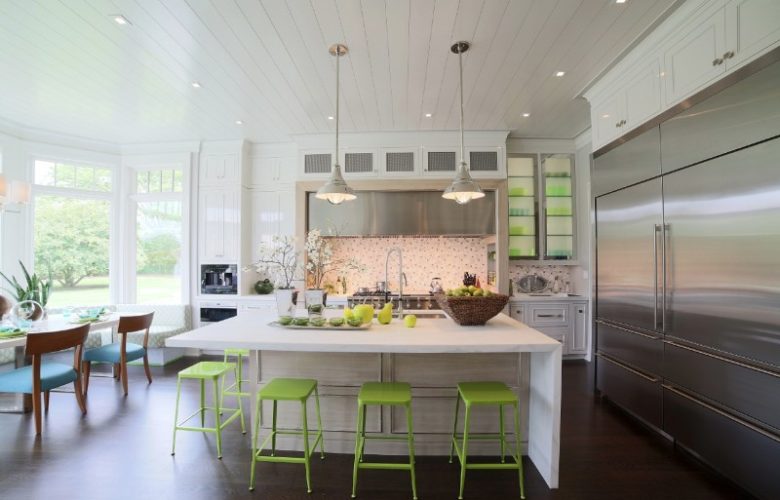 The kitchen by Gary Ciuffo and Ciuffo Cabinetry.