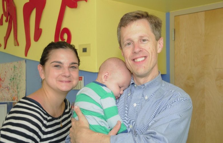 New parents Steve (CMEE Director) and Gabrielle Long proudly showed off their son Bennett