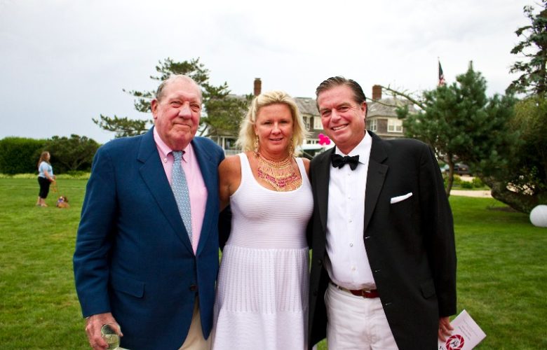 Leigh Duemler with Merrill and Robert Debbs.