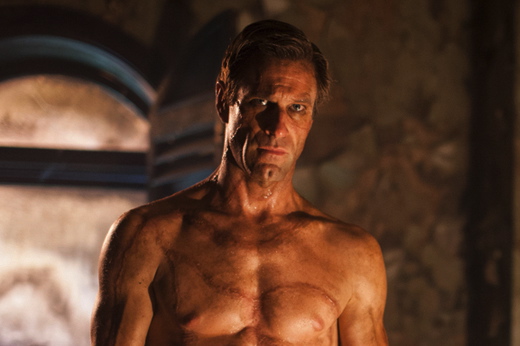 Aaron Eckhart stars as Frankenstein's monster in "I, Frankenstein."