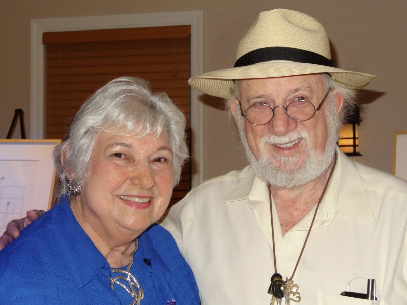 Barbara Parker and Dan Rattiner