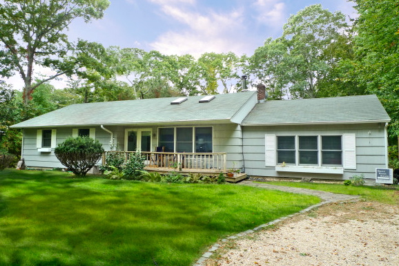 Buy this home on Big Fresh Pond for $799,999—or the equivalent in Bitcoin.