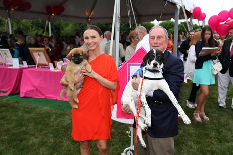 Georgina Bloomberg, Michael Bloomberg, Jean Shafiroff