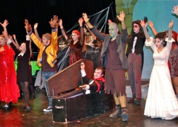 Frankenstein Follies Performing
