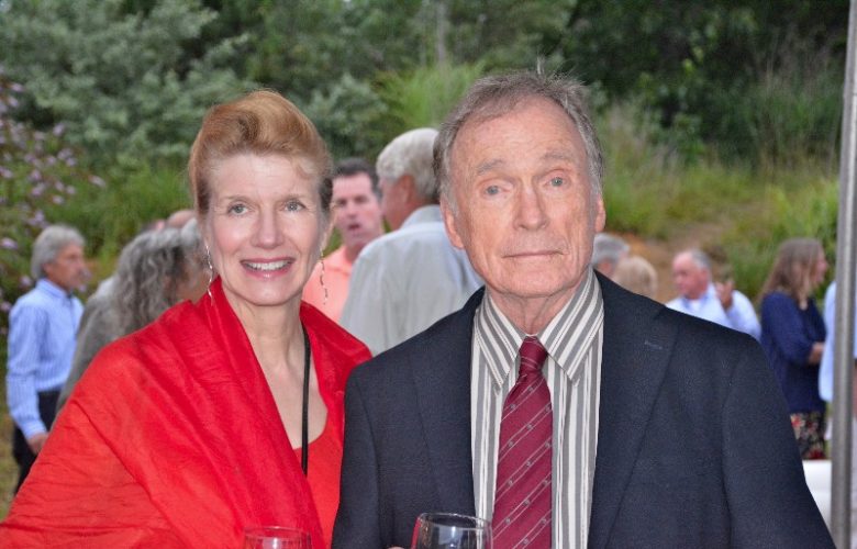 Martha and talk show host Dick Cavett