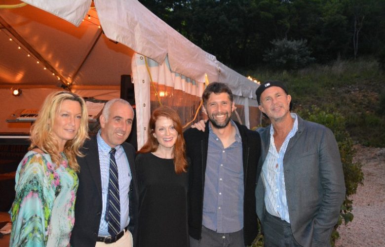 Julia Stone, Suffolk County Legislator Jay Schneiderman, honorary co-chairs: Julianne Moore and Bart Freundlich, and drummer of Red Hot Chili Peppers Chad Smith