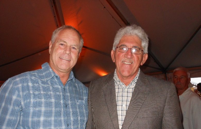 Founder and CEO of Gorilla Toolz Jay Fruin and East Hampton Town Supervisor Larry Cantwell