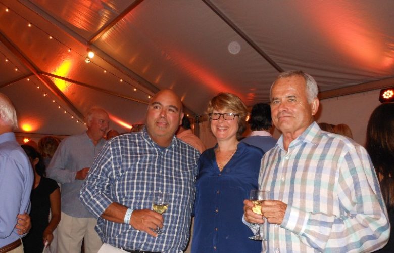 Joe Gonzalez, councilwoman Kathee Burke-Gonzalez and gala co-chair George Watson