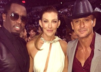 Diddy, Faith Hill and Tim McGraw.