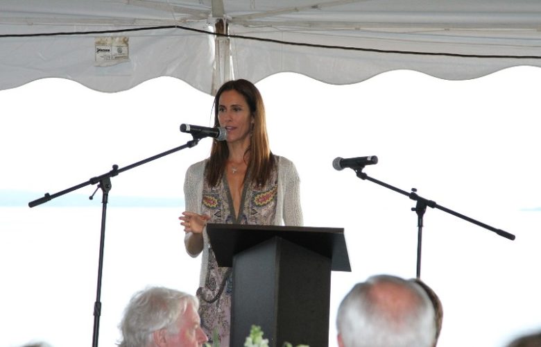 Mistress of Ceremonies Christina Cuomo