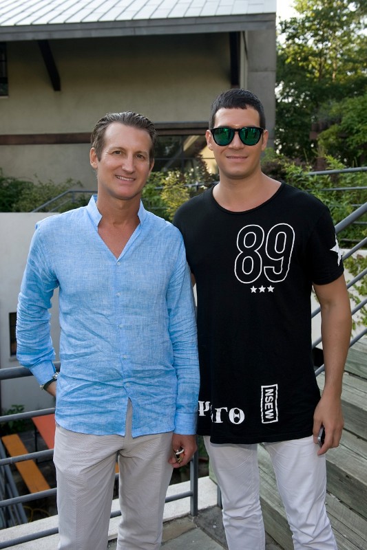 Dr. Mark Stern and Julio Gaggia.