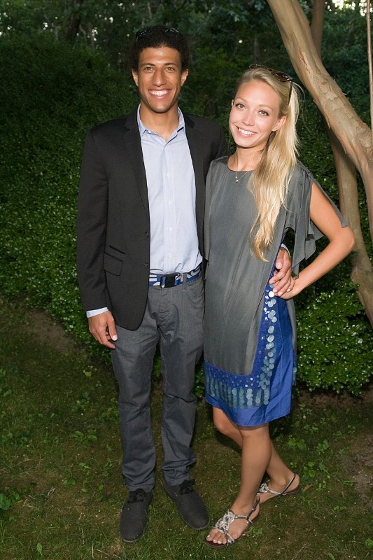 Gallerist Tripoli Patterson and the lovely Jackie McKay.
