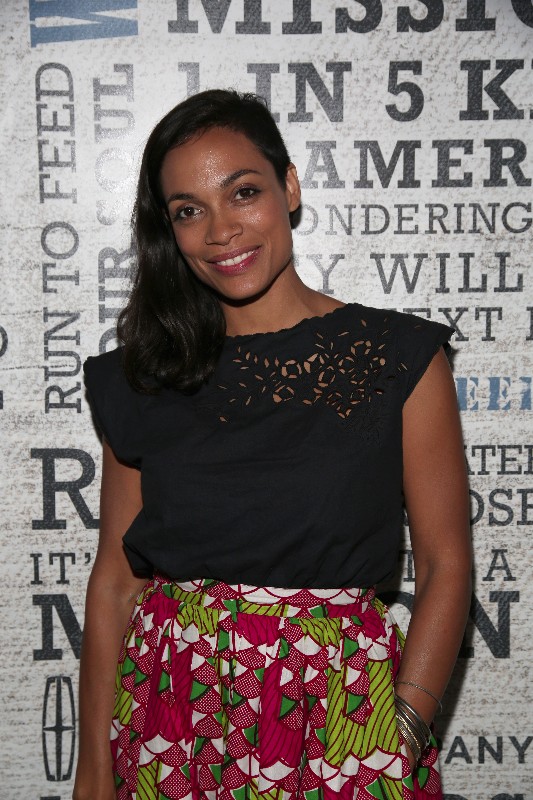Actress Rosario Dawson