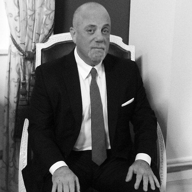 Billy Joel in Washington, D.C. today to receive his Kennedy Center honor. Photo credit: Alexa Ray Joel/Instagram