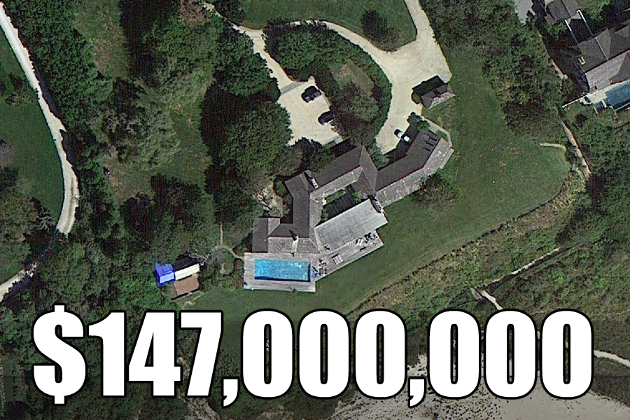 The $147 million-dollar property at 60 Further Lane in East Hampton
