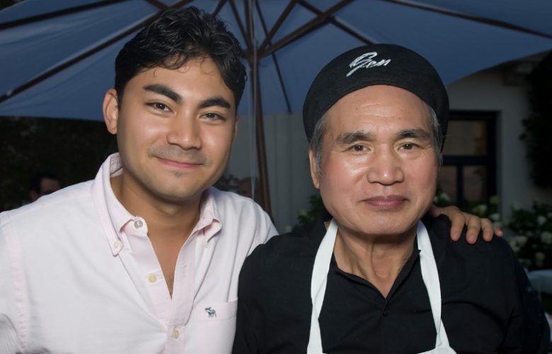 Jesse Matsuoka and Tora-san Matsuoka who brought fine Japanese food