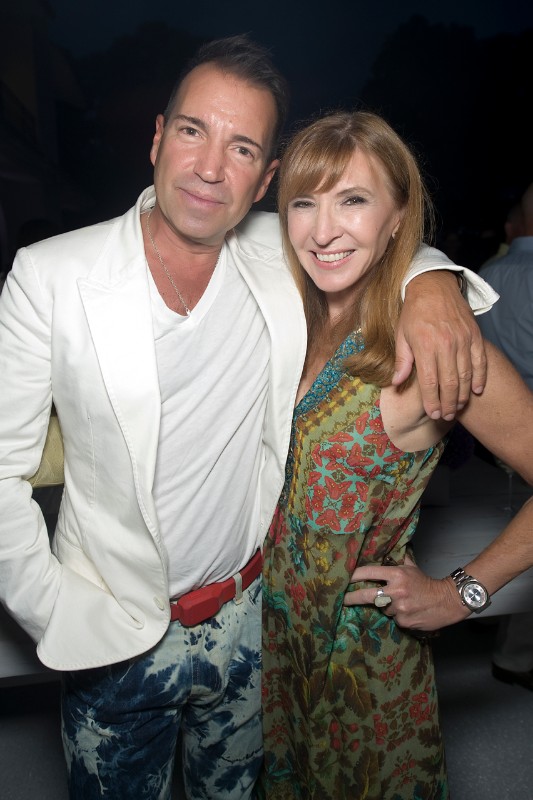 Richie Notar and Nicole Miller.