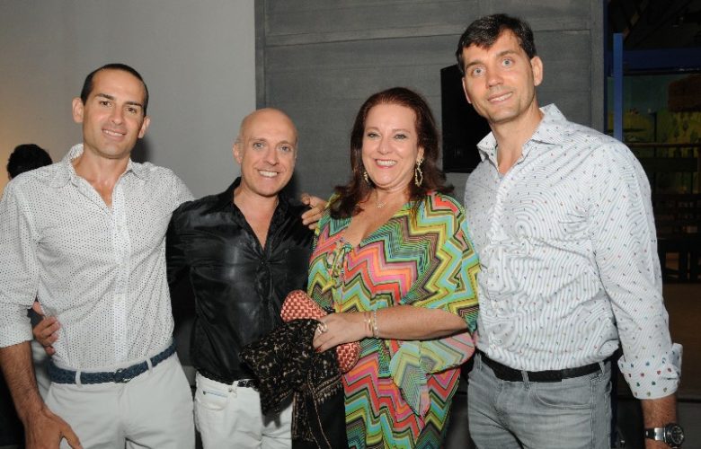 Alex Pisa, Marcos Cohen, Priscilla and Emerson Marietto