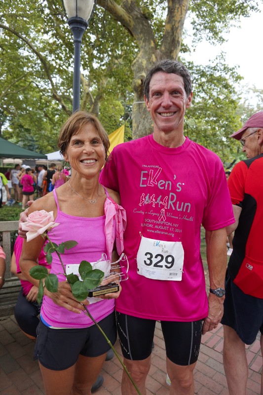 Judi (1st place, survivor) and husband, Kevin Donnelly