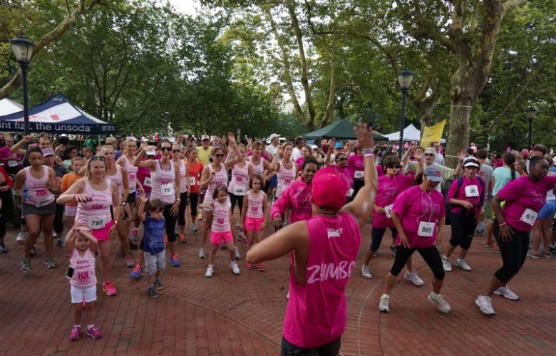 Pre-run Zumba warmup