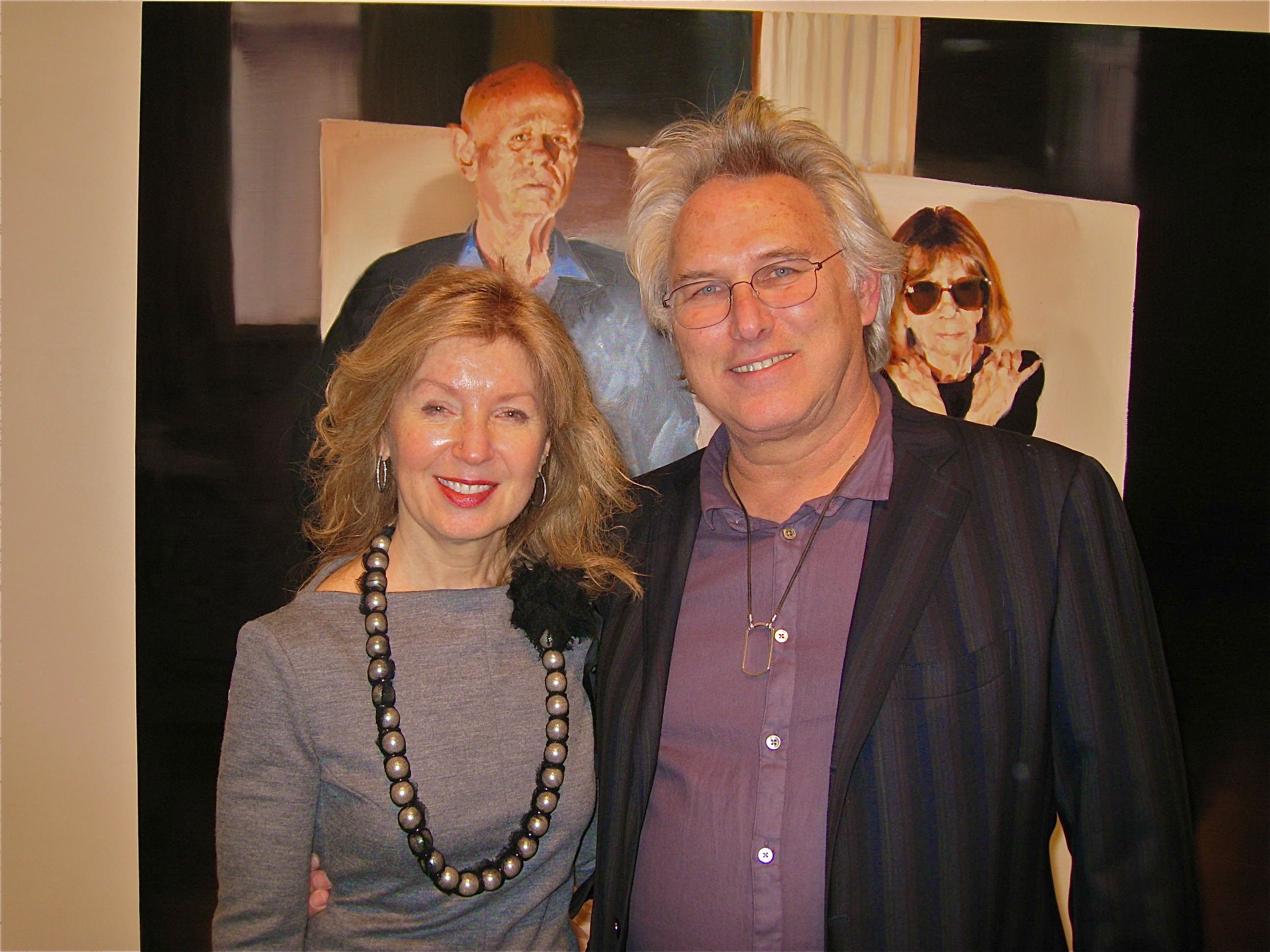 Marty Cohen (Chair Guild Hall), Blythe Danner (Performing Arts Award), Barbara Walters (Literary-Media Arts Award), Philippe de Montebello (Visual Arts Award), John A. Kanos (Chairman, President and CEO BankUnited, Inc and Bank United, NA