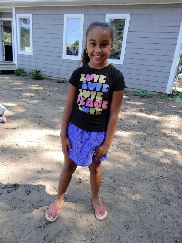 Alice Davis who is moving into her new house.