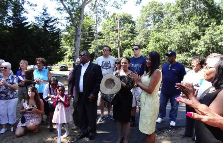 During the blessing/dedication