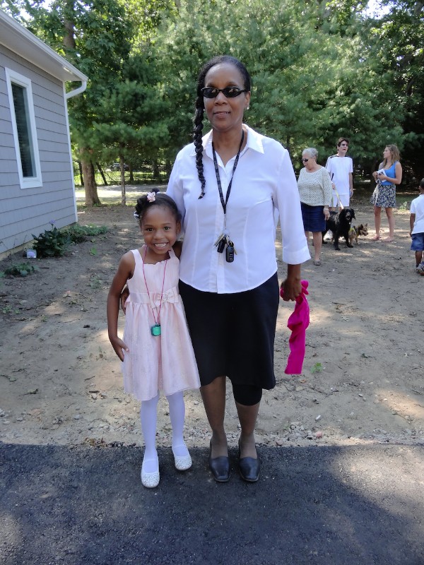 Saniyah Ashley and Auntie Fran Hopson