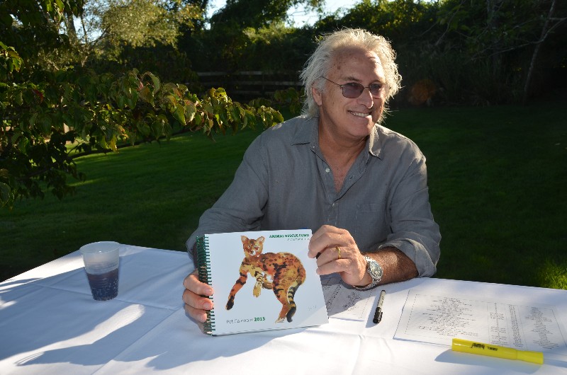 2015 ARF Pet Calendar Cover Artist Eric Fischl