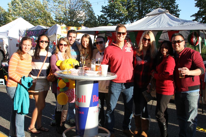 Friends, fun and fantastic weather make a day at the San Gennaro Feast of the Hamptons absolutely perfect!