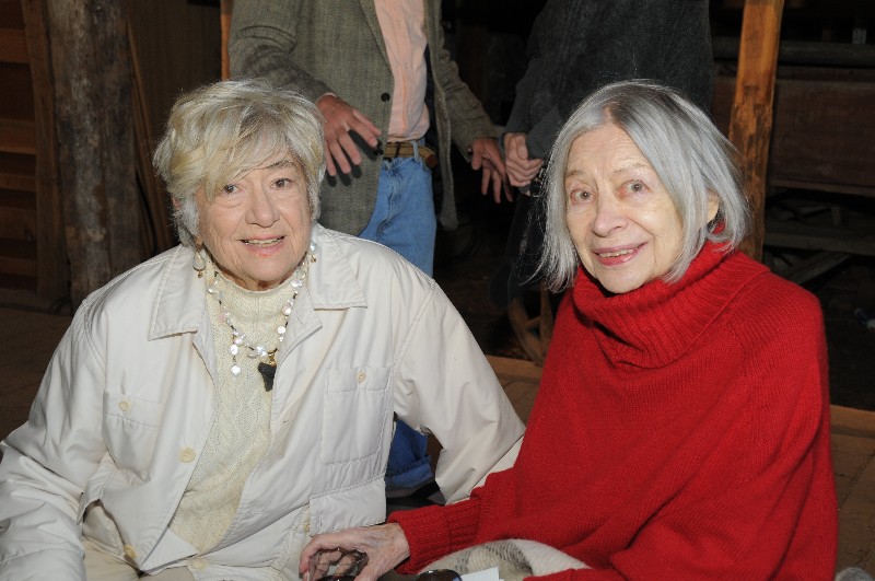 Photographer Susan Wood with her dearest friend and autism research pioneer Mira Rothenberg