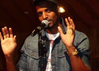 Featured performer/poet/rapper J Ivy