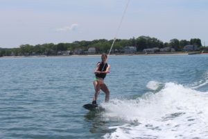 Riding with Peconic Water Sports