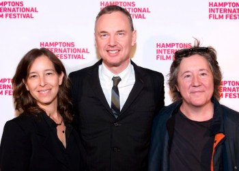 Producers Pamela Koffler and Christine Vachon with director Wash Westmoreland at the U.S. premiere screening of Still Alice, the closing night film of the 22nd season of HIFF.
