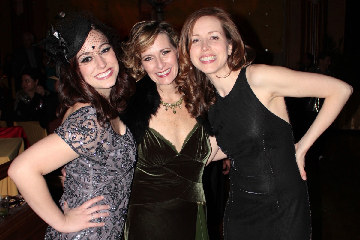 Katy Berry Jr., Kate Berry & Deb Verhoff at the Suffolk Theater opening gala one year ago.