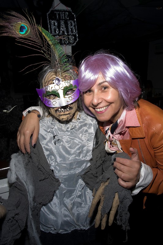 Isabel Sepulveda-de Scanlon embraces a scary dearly departed.