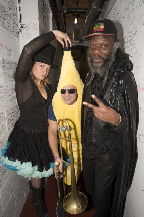 Nancy Atlas, Clarke Gayton and Winston Irie