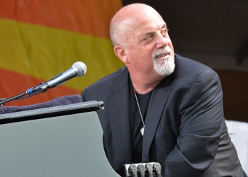 Billy Joel performs during the 2013 New Orleans Jazz & Heritage Music Festival at Fair Grounds Race Course on April 27, 2013 in New Orleans, Louisiana. (Photo by Rick Diamond/Getty Images)