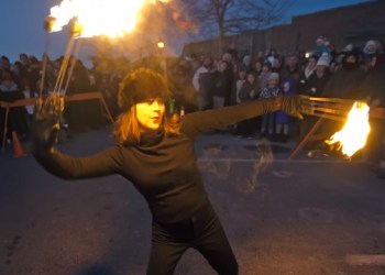 This Fiery Sensation knows how to play with fire.