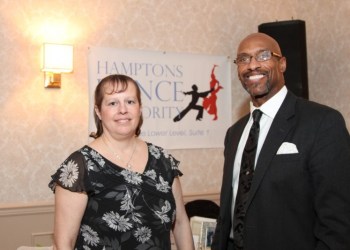 Hamptons Dance Authority's Lori Newell and James West
