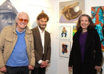 David Stiles is depicted in the art piece, 