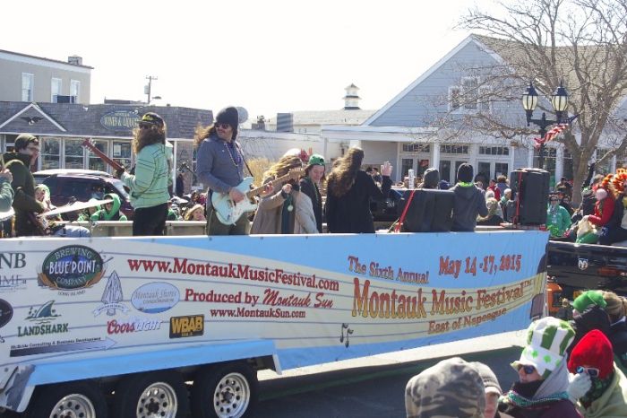 The Montauk Friends of Erin St. Patrick Day Parade was held March 22.