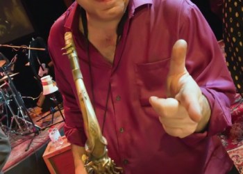 The saxophone legend, Arno Hecht, who has played with everyone including the Rolling Stones, returned for a second year, to another sold out crowd.