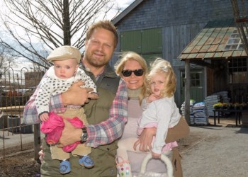 J.J., Jay, Michaela and Claire Jalbert were raring to go!
