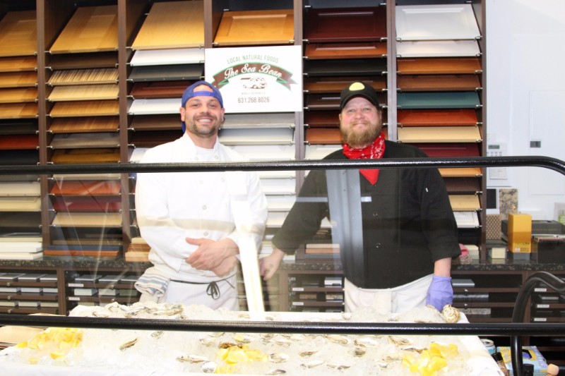 The Sea Bean's chef Shawn Christman and Jeremy Kasma