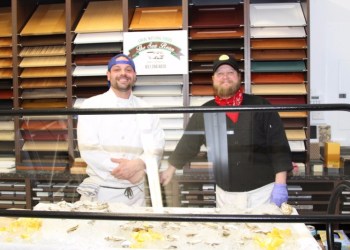 The Sea Bean's chef Shawn Christman and Jeremy Kasma

